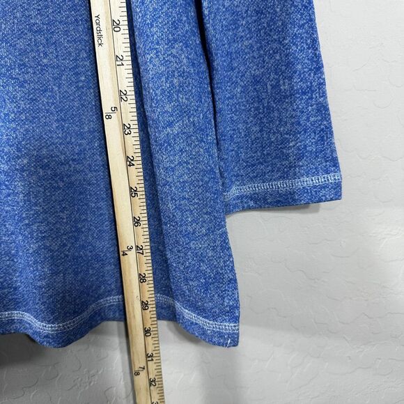 Dog Is Good Women's Pullover Hoodie Blue‎ Terry Cotton Pockets Sweater Size M - Picture 7 of 8